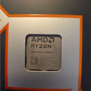 AMD Ryzen 9 9950X Processor - Gray and Black